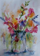 Terri Gordon, "Summer Bouquet" Terri Gordon, "Summer Bouquet" Watercolor, 11X14, $390