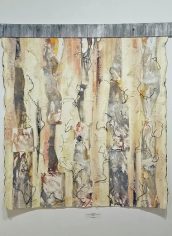 Joy Hagen, "Desiccated: Up in Smoke" Joy Hagen, "Desiccated: Up in Smoke" Encaustic Mixed Media, 37X38, $3500