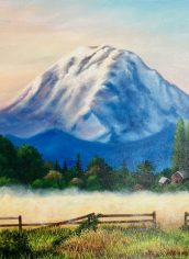 Linda Harris, "Misty Morning" Linda Harris, "Misty Morning" Oil, 16X20, $650