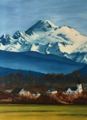 Linda Harris, "Mount Baker and Conway" Linda Harris, "Mount Baker and Conway" Oil, 16X20, $650