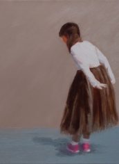 Irena Jablonski, "What is This" Irena Jablonski, "What is This" Oil on canvas, 12X12, $400