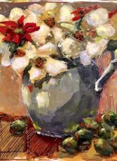 Lyla Jacobsen, "Add a Few Olives" Lyla Jacobsen, "Add a Few Olives" Acrylic on paper, 12X12, $350