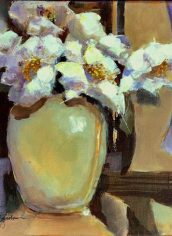 Lyla Jacobsen, "Green Vase" Lyla Jacobsen, "Green Vase" Acrylic on canvas, 12X12, $350