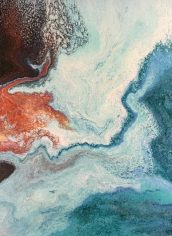 Lewis LaBrashe, "MAGNIFIQUE FEU OCEAN" Lewis LaBrashe, "MAGNIFIQUE FEU OCEAN" Acrylic, 36X48, $1800