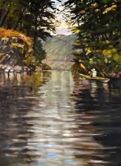 Janelle Loewen, "Devil's Creek" Janelle Loewen, "Devil's Creek" Oil, 24X18, $2100