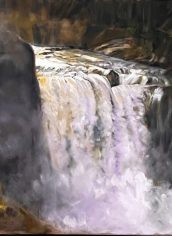 Janelle Loewen, "Snoqualmie Falls" Janelle Loewen, "Snoqualmie Falls" Oil, 24X24 $2500