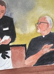 Gill McKinstry, "Men in Black" Gill McKinstry, "Men in Black" Watercolor, 9X12, $150