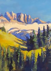 Barbara VanDyke, "Muir Snowfield (Mt. Rainier)" Barbara VanDyke, "Muir Snowfield (Mt. Rainier)" Oil on Canvas, 11x14, $525