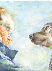 Ellen Grove, "I’m Ready" Ellen Grove, "I’m Ready" Watercolor, 14x21, $700