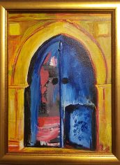 Farida Hakim, "Portals" Farida Hakim, "Portals" Canvas board, 11x14, $550