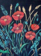 Marne Jensen, "Jiminy Cricket" Marne Jensen, "Jiminy Cricket" Acrylic, 12X12, $225