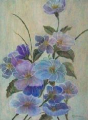 Marne Jensen, "Nature's Bouquet" Marne Jensen, "Nature's Bouquet" Acrylic, 24X18, $595