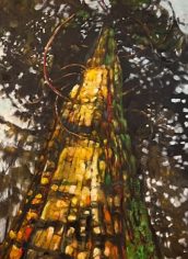 Jannelle Loewen, "Free Beauty,Free Oxygen, Free Coolness" Jannelle Loewen, "Free Beauty,Free Oxygen, Free Coolness" Oil, 48X24, $2,100