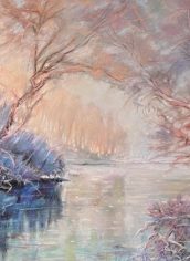 Jannelle Loewen, "Winter Scene" Jannelle Loewen, "Winter Scene" Oil, 24X18, $1,200