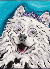 Jodie Sarah Masiwchuk, "Flower Power" Jodie Sarah Masiwchuk, "Flower Power" Acrylic, 16X16, $475