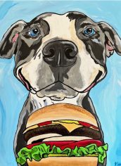 Jodie Sarah Masiwchuk, "Say Cheese" Jodie Sarah Masiwchuk, "Say Cheese" Acrylic, 20X16, $550