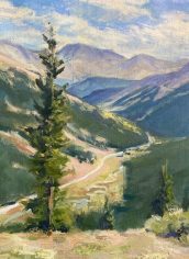 Vicki Perry, "The Viewpoint" Vicki Perry, "The Viewpoint" Oil, 12X9, $495