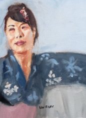 Dan Riley, "The Hawaiian Kimono" Dan Riley, "The Hawaiian Kimono" Oil, 14X18, NFS