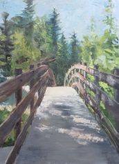 Dan Riley, "Warden Bridge" Dan Riley, "Warden Bridge" Oil, 14X18, NFS