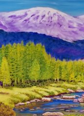 Shirly Rudolf "In God's Country" Shirly Rudolf "In God's Country" Acrylic, 24X36, $375