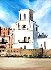 Jane Scott "St.Xavier in Tuscon" Jane Scott "St.Xavier in Tuscon" Acrylic, 20X16, $350