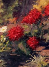 Steve Whitney "Daisies and Dahlias" Steve Whitney "Daisies and Dahlias" Oil, 16X20, $450