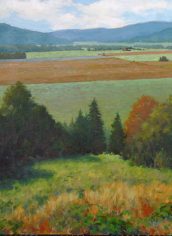 Steve Whitney, "Snohomish Valley Vista" Steve Whitney, "Snohomish Valley Vista" Oil, 24X30, $750