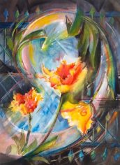 Eve Worrell, "Inside Out" Eve Worrell, "Inside Out" Watercolor, 11X14, $400