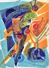 Eve Worrell,"Last Call" Eve Worrell,"Last Call" Watercolor/Acrylic, 8X10, $300