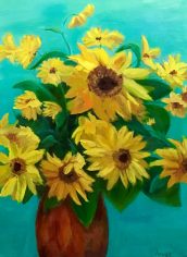 Georgianne Arnot, "Hope in Bloom" Georgianne Arnot, "Hope in Bloom" Oil, 24x18, $575