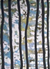 Bilginer Bolukbasi, "Traces 1" Bilginer Bolukbasi, "Traces 1" Acrylic on Canvas, 72x55, NFS