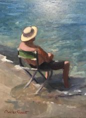 Charles N. Fawcett, "Cooling Off" Charles Fawcett, "Cooling Off" Oil, 14x11, NFS