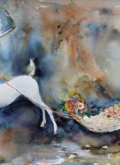 Terri Gordon, "Christmas Memories" Terri Gordon, "Christmas Memories" Watercolor, 15x22, $525