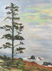 Ruth Russell, "Lone Tree" Ruth Russell, "Lone Tree" Oil, 14x11, $75