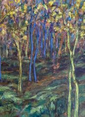 Dianna Hofbeck, "Trees in Blue & Yellow" Dianna Hofbeck Dianna Hofbeck, "Trees in Blue & Yellow" Acrylic on Canvas 24x24 $400