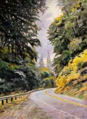 Jannelle Loewen,
"Road View from Carnation to Woodinville" Jannelle Loewen "Road View from Carnation to Woodinville" Oil, 24X18, $1200