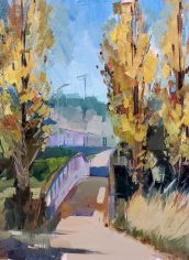 Valentina Voronkova
"Bridge over dark water" Valentina Voronkova "Bridge over dark water" Oil, 20X16, $530