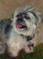 Mami Shimomura
"Bailey" Mami Shimomura "Bailey" Oil 10X9 $350