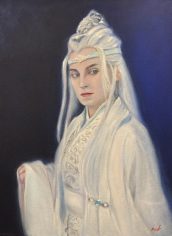 Mami Shimomura
"Galadriel" Mami Shimomura "Galadriel" Oil 24X18 $2000