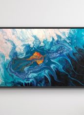 Lewis J. LaBrashe
"Deep Water Series No4" Lewis J. LaBrashe "Deep Water Series No4" Acrylic on canvas 30X48 $1400