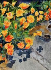 Eve Worrell
"Curbside Surface" Eve Worrell "Curbside Surface" WC,Acrylic,Pen 24X24 $400