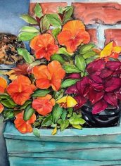 Eve Worrell
"Sentinel" Eve Worrell "Sentinel" Watercolor 19X23 $400