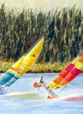 Roger Baker
"Room at the Mark" Roger Baker "Room at the Mark" Watercolor 11X14 $245