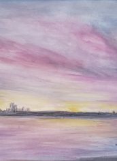 Farida Hakim
Sunset from Aldi Farida Hakim Sunset from Aldi Watercolor 11X14 $125