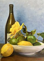 Ellen Grove
"Lemon Lime" Ellen Grove "Lemon Lime" Oil 12X9 $600