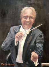 Charles Fawcett
"Ludovic Morlot having fun" Charles Fawcett "Ludovic Morlot having fun" Oil 14X11 $450