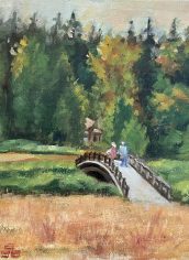 Jingjing Ma
"Fall comes to Blyth Park" Jingjing Ma Fall comes to Blyth Park Oil 9X12 $120