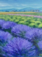 Jingjing Ma
"Lavender Field" Jingjing Ma Lavender Field Acrylic 12X16 $200