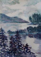 Terri Gordon
"Lopez Reflections" Terri Gordon Lopez Reflections Watercolor 19X23 $600