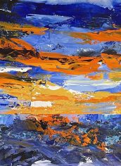 Sue Hampton
"All Hallows Eve" Sue Hampton All Hallows Eve Watercolor 10X14 $300